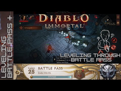 Diablo Immortal - Understanding BATTLE PASS Leveling through CODEX