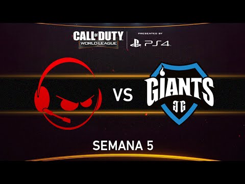 [INF] Team Infused vs [GIA] Giants Gaming - CWL - Semana 5 Día 2