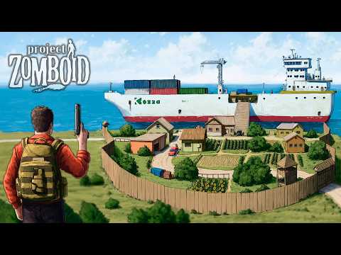 100 Players Simulate Zomboid Civilization for 200 Days (Supercut)