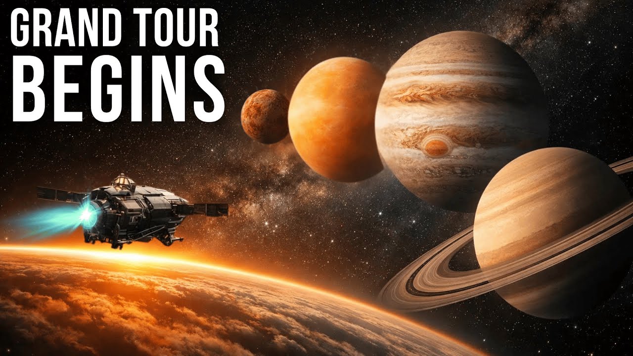 An Amazing Trip Through Venus, Mars, Jupiter And Saturn