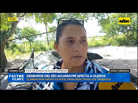 Desborde del Río Aguaraymí afecta a oleros