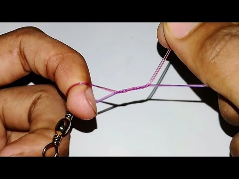Fishing Knots For Swivel | How  To Tie Swivel To Fishing Line