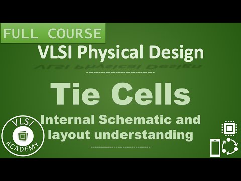 PD Lec 41 - Tie Cell | tie low| tie high | VLSI | Physical Design