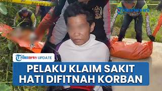 Pengakuan Pelaku Mutilasi Istri Siri di Samarinda, Klaim Sakit Hati Difitnah Korban