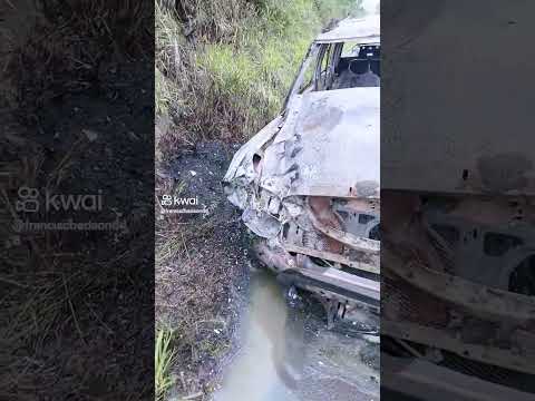A camionete qui Matou os cantores de Arrocha presidente Tancredo Neves no interior da Bahia