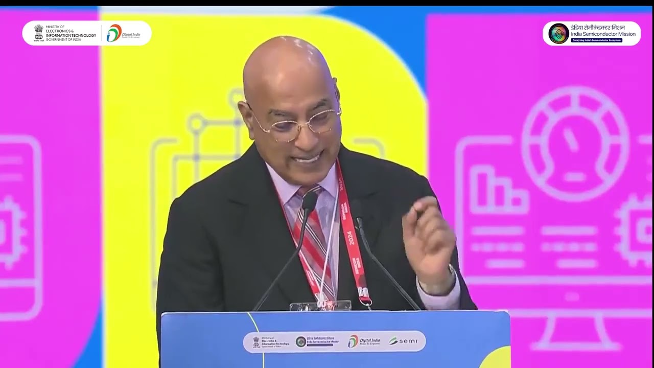 Dr. Randhir Thakur, CEO, Tata Electronics at SEMICON India'24