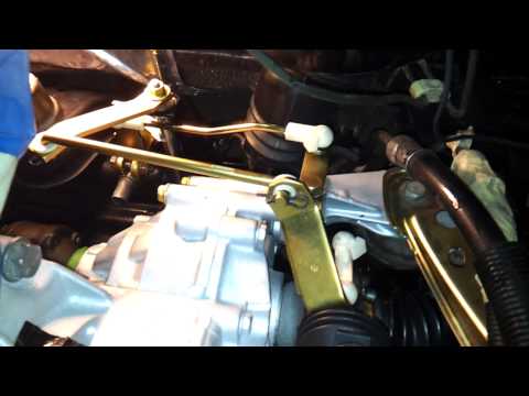 Mk2 gear shift linkage - demo