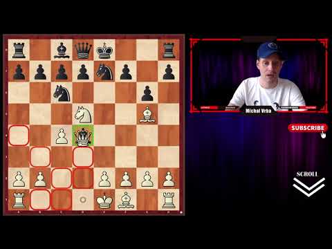 💥 Brutálna obeť dámy a šach mat 2021 |Bratislavská šachová akadémia|