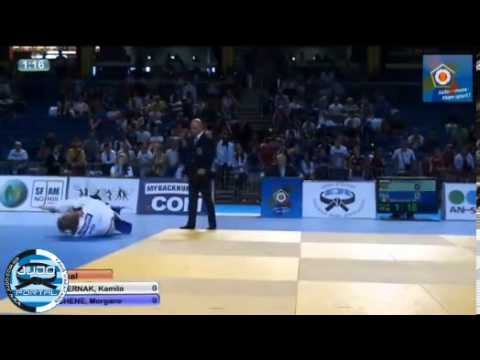 European Judo Championships Cadets Tallinn 2013 Final o70kg PASTERNAK (POL) - DUCHENE Morgane (FRA)