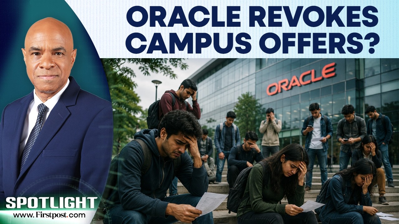 IIT, NIT Students Accuse Oracle Of Withdrawing Job Offers Amid Layoff Row | Firstpost Spotlight
