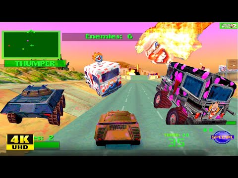 Twisted Metal 2 4K Dark Tooth 🤡