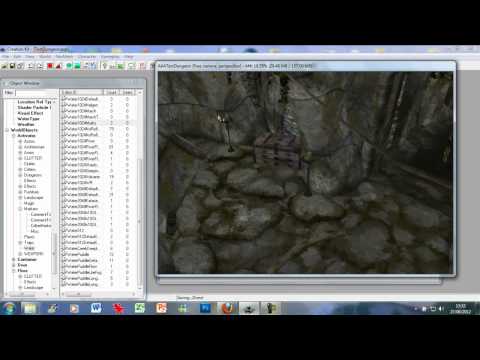 Skyrim Creation Kit Tutorial 8 - Water and Waterfalls Part 1