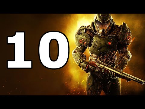 Doom Walkthrough Part 10 - No Commentary Playthrough (PS4)