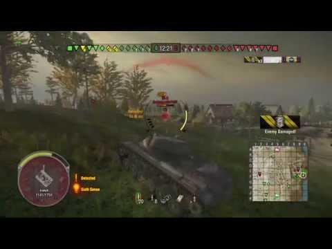 World of Tanks Xbox 360: T54E1 in 3 men platoon
