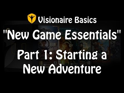 Visionaire Studio Tutorial - Starting a new Adventure