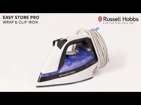 Easy Store Pro Wrap & Clip Iron - 26730 | Russell Hobbs