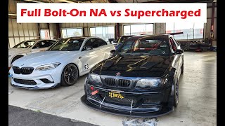 BMW E46 M3 - Full Bolt-On NA vs Supercharged