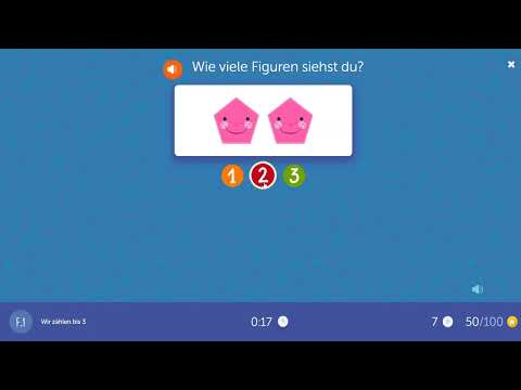 Zählen lernen bis 3 – spielerisch und mit Spaß!