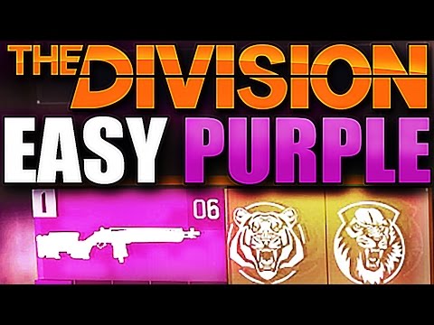The Division - HOW TO GET FAST PURPLE GEAR + WEAPONS !