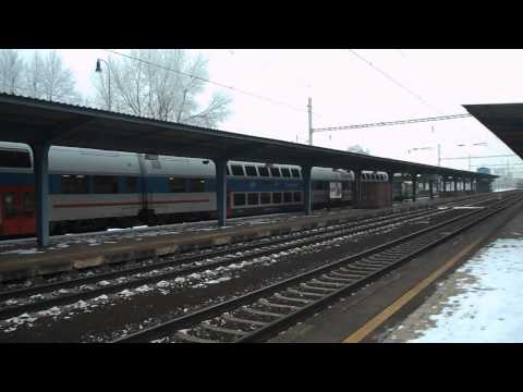Odjezd vlaku Os 6916 (ČD 471.017) - Lovosice, 26. 1. 2013