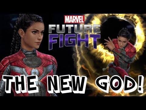 Makkari bringing the power creep! Bonkers damage. Marvel Future Fight
