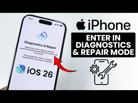[iOS 26] How to Enter Diagnostics and Repair Mode on iPhone