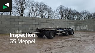 GS Meppel FLA-3-101 TUV 03/26 Steering + Lifting Axle 20ft container chassis trailer | Image 4 - Autoline