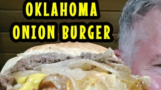 Oklahoma Onion Burger!💯 It will make you Cry! So GOOD!! #oklahomaonionburger #onionrecipe