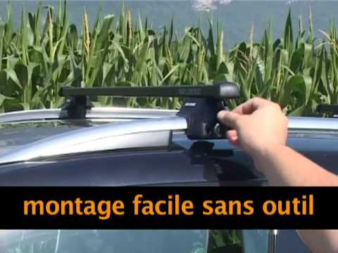 comment monter des barre de toit sur zafira 2