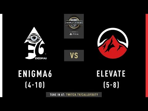 Enigma6 vs Elevate | CWL Pro League 2019 | Division B | Week 9 | Day 4