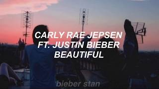 Carly Rae Jepsen | Beautiful ft. Justin Bieber (Traducida al español)