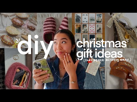 DIY Christmas gift ideas (that people actually want!)