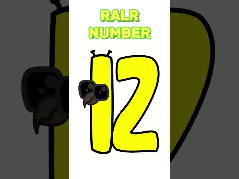 RALR but NUMBER LORE 1 - 33 #alphabetloreanimation #numberlore