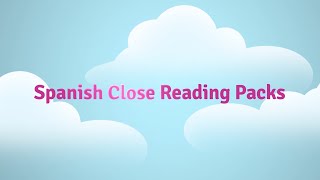 How to Use Raz-Plus Spanish Close Reading Packs