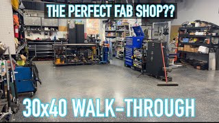 30x40 Garage Shop Tour | Fab Shop or Man Cave