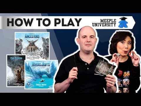 Endless Winter Paleoamericans  - The Expansions and Modules - How to Play Board Game