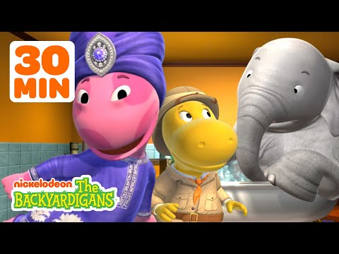 Backyardigans Go On WILD Animal Adventures! | 30 Minute Compilation | The Backyardigans