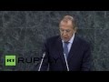 Выступление Сергея Лаврова на Генеральной Ассамблее ООН 