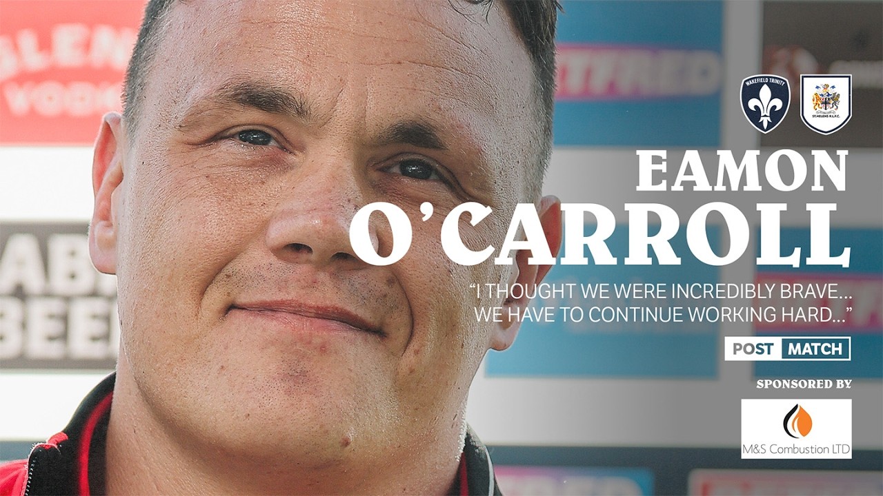 Eamon O'carroll Proud of Team After Win Over Trin