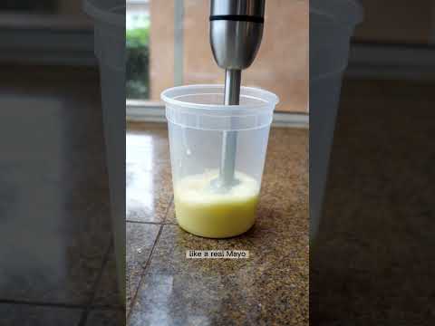 How to fix a broken mayo #mayo #sauce #cooking