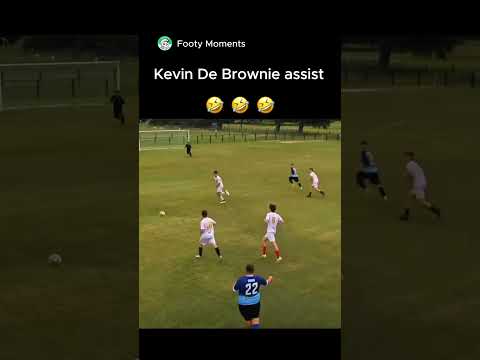 Kevin De Brownie crazy assist😂😂😂 #football #soccer