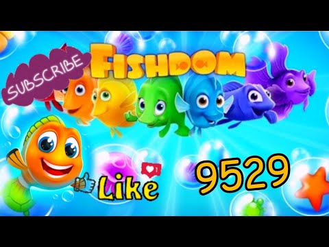 fishdom 2022, no Boosters, 9529  level - прохождение без бустеров, 9529 уровень.