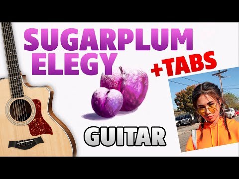 [88Rising] NIKI ❄️ SUGARPLUM ELEGY (fingerstyle guitar cover with tabs and karaoke)