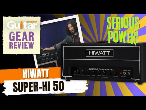 Hiwatt Super-Hi 50 | 50W 2-Channel Amp w/ Extreme Gain. New with Full Warranty! image 4