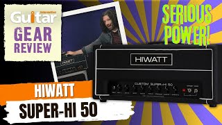 Video thumbnail for Hiwatt SUPER-HI 50 Head | Review | Guitar Interactive by Guitar Interactive Magazine