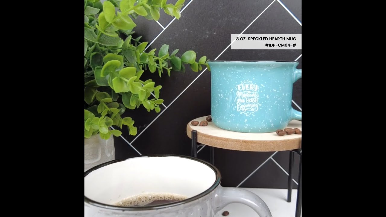 Large and Small Ceramic Mug