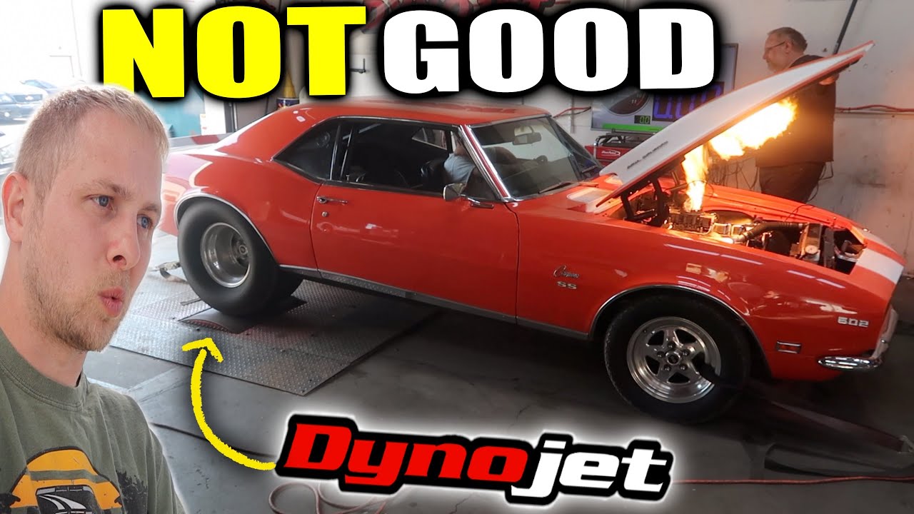FIRST EVER DYNO Pulls of my 502 1968 CAMARO - How Much HP will it make?