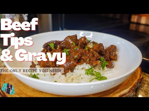 THE BEST BEEF TIPS & GRAVY | A SOUTHERN COMFORT CLASSIC RECIPE | TENDER & FLAVORFUL | NO LIPTON