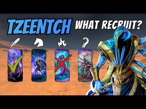 Tzeentch Units Guide, What You NEED to Recruit & What NOT | Total War Warhammer 3