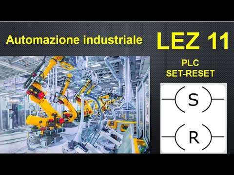 11-Industrial Automation - PLC Set Reset for Starting and Stopping a Three-Phase Motor. Zelio Soft2